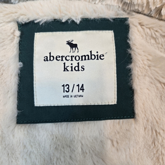 Green Parka with Faux Fur Hood - Picture 2 of 8